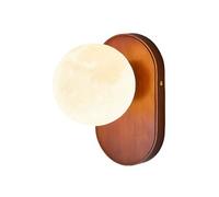mophrati Medieval Wall Milk-Colored Spherical Long Lighting, Easy Installation, Versatile, Suitable for Bedrooms, Rooms, and