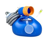 mophrati Men Potty With Lid Handle Portable Urinal Bottle For Senior Men Camping Travel Travel Potty For Seniors Male Bedside Outdoor Car With Lid Handle Camping Elderly , 3000ml Blue , Diameter 5.5cm