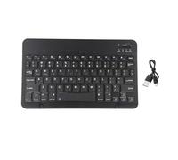 mophrati Mini Wireless General Keyboard Mouse Backlit Smartphones Desktop PC Laptop Compact Portable Dual-mode FN Function Key Thin Japanese Keycaps Layout Slim Universal, black, 8.7x6.7x0.4 inch