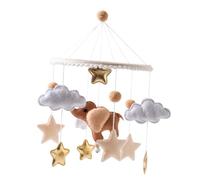 mophrati Mobile for Crib Nursery with Bohemian Style. Promote Baby S Hearing and Development Baby Bed Bell Rattle Toy Can Be Moved Mobile Hanging Toy Crib