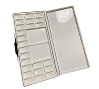 mophrati Multi-Grid Palette is Enough to Place Different Colors.and Separate Grids Sure Paint Will Not Mix. Palette Mixing Durable Portable Paint Box Kids