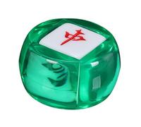 mophrati Multi Sides Dices Chinese Mahjong Dice Beautiful Acrylic Party Game Dice Designed To Fun At Events Must Have Tool For Board Game Room Multi Sided Table Mahjong Tiles, clear green, 4.35cm