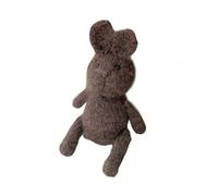 mophrati Newborn Photography Props Doll Cartoon Rabbit Photo Accessories Portable Room Decor Skin Friendly Stuffed Toy, Type 1