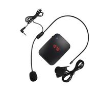 mophrati Noise-canceling Technology In Easy-to Wireless Microphone Wireless Connectivity FM Headset Microphone Easy