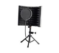 mophrati Noise Reduction Mic 3 Panel Support Comfortable Setup Filters External Sounds Home Studio And Reflection Layer To Reduce Unnecessary Sounds. Broadcast Microphone Can Fix