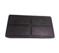 mophrati Nonslip Silicone Squat Wedge Block Home Gym Weightlifting Deadlift Ramp Slant Board Strength Training Yoga Accessory