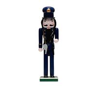 mophrati Nutcracker Ornament Magical Christmas Nutcracker Figurine Ornaments Brighten Up Homes Holiday Cheer Decoration 36cm Wood Doll Decoration Figure Handcraft Puppet