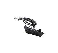 mophrati Optical Drive Bay USB Front Panel Adapter 25 Inch USB Hub High Speed Efficient Data Transfer And Data Files Between Devices And Computer At Blazing, 4 Ports 2.0, 163x105x53mm