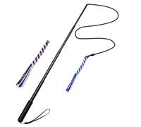 mophrati Outdoor Fun With Dogs Teaser Wand Featuring Retractable Rope Chew Toys Interactive Playtime Outside Interactive Fun Toys With Rope Chew Chase Obedience Training Playing Exercise Chasing