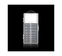 mophrati Pack of 240 False Nail Extension Decoration Acrylic Fake Fingernail Tips Removable Press On ulation Portable Tools , Type 3