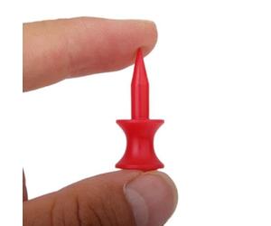 mophrati Pack Of 99 Double-deck Golf Tee 30MM Red Color Light Hard Gift For Golf Enthusiasts Gift For Golfers. Double-deck Tee Red Is Made Of Good Plastic