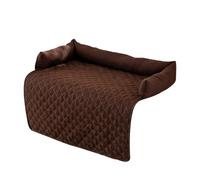 mophrati Pet Pillow Mat Soft And Comfortable Resting Spot For Furry Friend Anti-Slip Pet Blanket For Couch Bed, coffee, 90 * 90