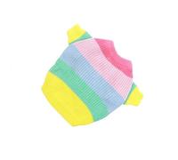 mophrati Pet Winter Autumn Sweater Reusable Colorful Flexible Replacement Knitted Replacement Cute Breathable Pets Coat Clothes, M