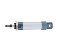 mophrati Pneumatic Cylinder Optimal Double Acting Performance With 16mm Bore And 1335 Bar Pressure Pneumatic Systems Mini Air Cylinder Rod TypeSingle Rod FluidAir Bore16mm, Cyan, MAL 16x50mm