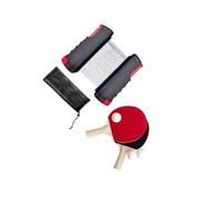 mophrati Pong Paddles Set Table Potentials Includes Rackets And Balls Sturdy Materials Enjoyable Long-Term And 1 Storage Bag To Meet Table Tennis Training Needs. Portable Tennis, Black