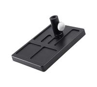 mophrati Portable Fly Tying Base Gear Non Slip Organized Workspace for Fly Tying On Go Effectively Avoiding Damage to Both Base and Workspace Vise Equipped with Slots On Heavy