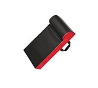 mophrati Portable Football Blocking Pad Rugby Wedged Making Transportation To Training Venues Simpler And Easier Wedge Hit Pad Practice Training Sports Versatile Portable Sport, Red Black, Adults