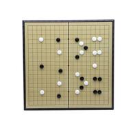 mophrati Portable Go Game Reusable Foldable Replacement Cute School Travelling Indoor Outdoor Weiqi Toy Plaything Birthday Gift
