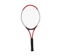 mophrati Portable Tennis Racquet Training Equipment Tool With Comfortable Nonslip Grip For Backyard And Park Tennis Practice Comfortable Nonslip Shock Resistant Handle Grip, Kids Red