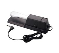 mophrati Portable Universal Sustain Pedal Suitable With Anti Slip Improves Stability While Playing Electric Pianos Effortlessly Piano Sustain Pedal Universal Damper Foot, Silver, 23.2x7.4x5.8cm