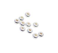 mophrati Premium 925 Sterling Silver Spacer Beads Pack of 10 DIY Craft Supply 4x2mm Delicate and Stylish