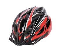 mophrati Premium Lightweight Bicycle Helmet For Women Men Comfortable Breathable Shockproof Adjustable Chin Strap For Outdoor Riding Bicycle Helmet Breathable Comfortable, Red Black, 26x21x14cm