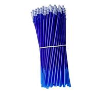 mophrati Premium Pack of 20 Heat Erasable Gel Ink Pen Refills for Magic Writing Tools for Tailors and Quilting, Blue, Refill Length About 13cm