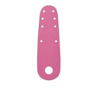 mophrati PU Leather Roller Skating Protector Easy Installation for Shoe and Comfort Easy to InstallThe Toe Cap of Roller Skates is to Install On Shoes, Pink, 18x5.5cm