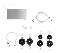 mophrati Pulley Physics Experiment Set Designed For Classroom And Understanding Of Mechanical Principles Is Pulley Set And Bracket With Base Physics Experiments Kits Children Educational Toy