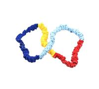 mophrati Race Bands Fleece Tug Of War Rope Interactive Cooperative Band Activities For Team Building Fun Sturdy For Long Term Stretchy Rope Sports Competition Exercise Kid, 200cm