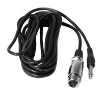 mophrati Reliable And Durable Stereo Microphone Mic Audio Cable Wire Cord High Fidelity Transmission For Various Devices 3 Pin XLR Female To 1/4 TRS 6.m Male Cable