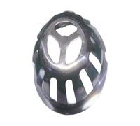 mophrati Reliable Commercial Sink Strainer Bathroom Strainers Essential Tool for Maintaining Clean Functional Drains Stainless Steel Roof Drain Dome Outdoor Strainer, Silver, 3in