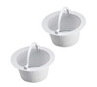 mophrati Reliable Skimmer Replacement Round Strainer Basket Provides Collection Solution For Debris Leaves Ensuring Pool Clarity Skimmer Cleans Debris And Leaves For In Ground