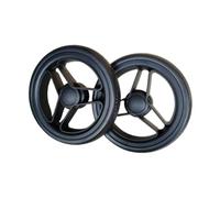 mophrati Reliable Stroller Wheel Cover Tire with Non-Slip Technology Designed Specifically for Children Keeps Baby Secure Stroller Wheel Cover Tire Handrail Wear Resistant, 2 Rear Tires, 18.4cm