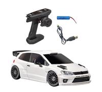 mophrati Remote Control Car RC Drifting Car 1 28 Scale Mini Drifting Vehicle Gift For Boys Girls Birthday Occasion RC Cars Tabletop Birthday Gift, White, 16.8x5.7x8.2 CM