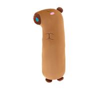 mophrati Removable Washable Capybara Stuffed Animal Toy Cute Long Hugging Pillows Comfort Cushion for All Ages Cartoon Long Plush Pillow Lovely Sleep Pillow Toy