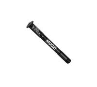 mophrati Replacement Bicycle Thru Axle High Performance Lightweight Aluminum Alloy Bike Front Hub Axle Parts for Stability Bike Thru Bicycle Front Hub Parts, Black, 120mm