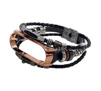 mophrati Replacement Bracelet Exquisite Easy To Install Compatible With Various Wearable Devices International Band Time Bracelet, Black rose gold