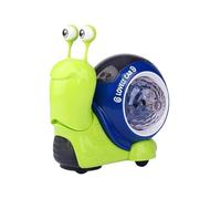 mophrati Safe And Sturdy Children S Snail Toy Interactive Sound Emitting Electric Toy ABS Swinging And Nodding Snail Toys, green