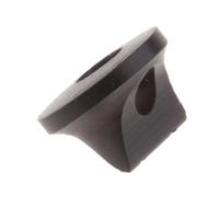 mophrati Sandalwood Chinese Violin Fiddle Bridge Accessory For Enhancing Erhu Vocalization Skills Professional Sandalwood Erhu Instrument Bridge. Improves, Black with Bottom Hole