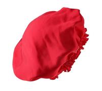 mophrati Silk Satin Beauty Bonnet Hat Night Sleep Hat Elastic Band Head Care Smooth Silk Sleeping Experience Satin Sleeping Chemotherapy Cap