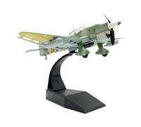 mophrati Simulation Aircraft Model 172 Scale Diecast Fighters Captivating Detail Gift For Model Collectors Study Room Fighter Jet 1:72 JU87B Diecast Planes