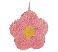 mophrati Sisal Scratching Pad Toy For Pets With Cat Scratch Board Wall Mount Scratcher Cardboard Scratch-resistant And Not Easy To Fall Off Cats Climbing Frame Pet Activity