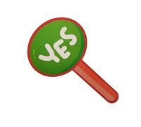 mophrati Small Group Classroom Supplies Featuring Easy To Handheld Yes No Classroom Signs Increasing Student Involvement In Learning Portable Yes No Signs Paddle Student Supplies