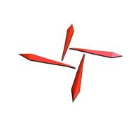 mophrati Snowboard Stepping Mat Outdoor Activities Enhancing Grip On Snowboards For Better Control Snowboard Stomp Pad Is Crafted Premium PVC Stepping Mat Outdoor Activities Winter, Red, 15cm