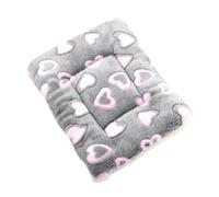 mophrati Soft Cat Bed Mats Short Plush Sleeping Cushion Giving Cozy Comfort For Kittens Small Dogs Ensuring Warm Sleeping Environment Blanket Warm Kitten, gray, M