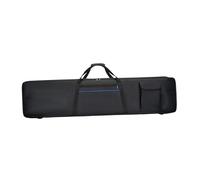 mophrati Soft Interior 88 Key Keyboard Bag With 6mm Pearl Cotton Padding For Enhanced Against Dust And Scratches 88 Key Keyboard Bag Electric Piano Case Backpack, Black, Small