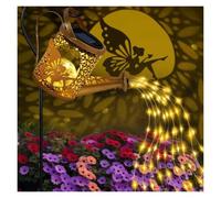 mophrati Solar Watering Can Lights Envelop Garden in Magical Glow While