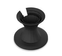 mophrati Speaker Shelf Creative Multi-functional Easy to Use Speaker Bracket Wear-resistant Sound Holder for Household Shop, Black