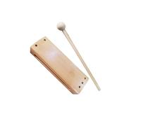 mophrati Square Block Instrument Toy Percussion Block Fun Learning Tool For Children In Preschools And Music Programs Children Early Education Toy Solid Hardwood Gifts